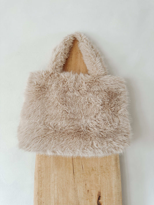 Felltasche - Beige