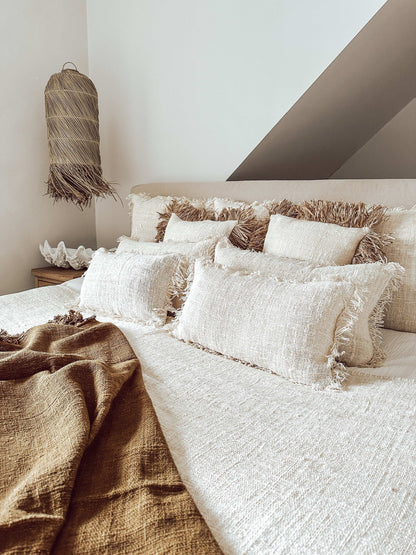 Leinen Kissen in warmem Beige (verschiedenen Größen)